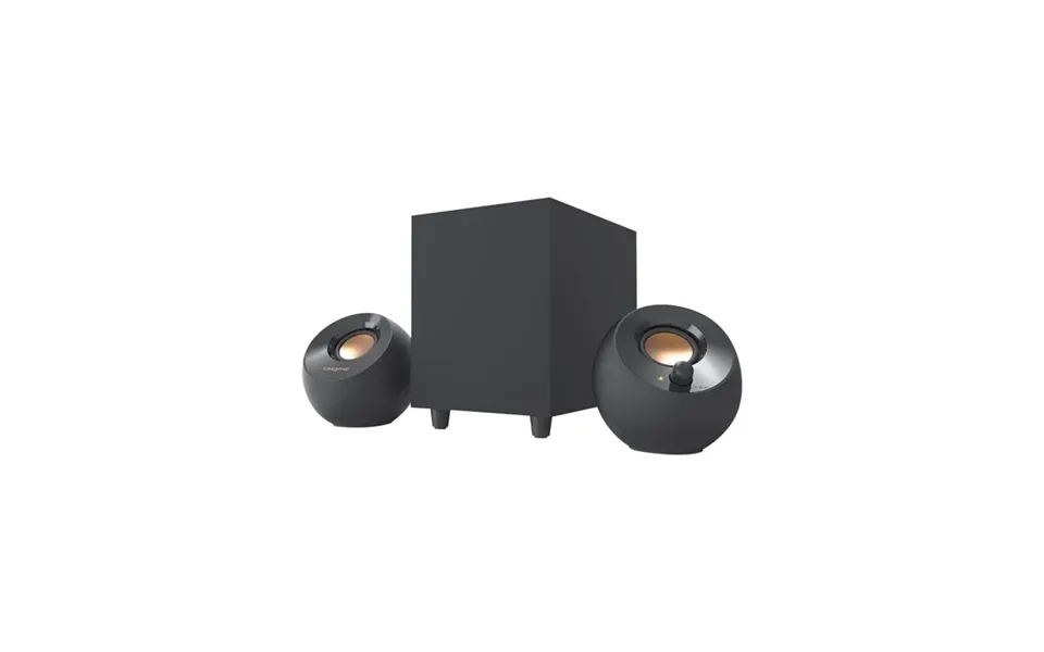 Creative - pebble plus 2.1 Stereo speakers past, the laws subwoofer