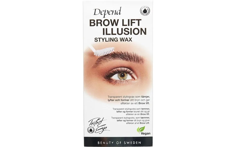 The depend perfect eyebrow lift illusion styling wax