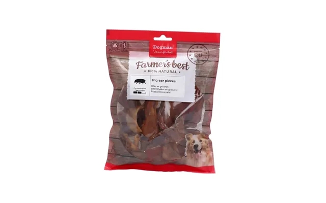Dogman Pig Ear Pieces 250g product image