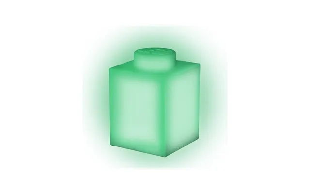 Euromic lego classic silicone brick 1000% night light with ledlite - green product image
