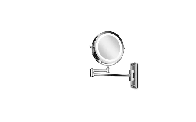 Gillian jones part wall mirror in silver x 10 magnifying product image