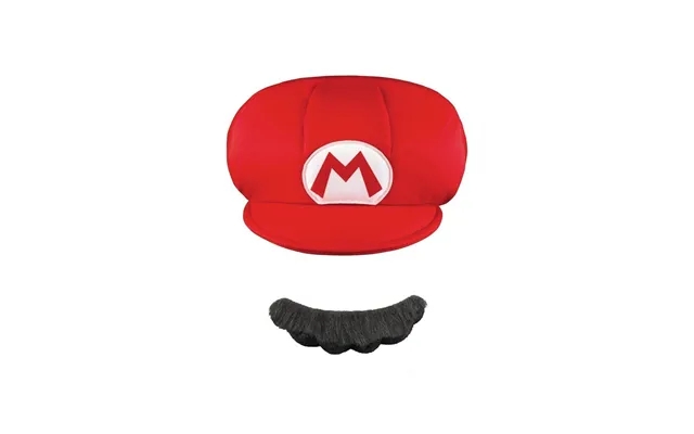 Jakks disguise super mario child hat & mustache product image