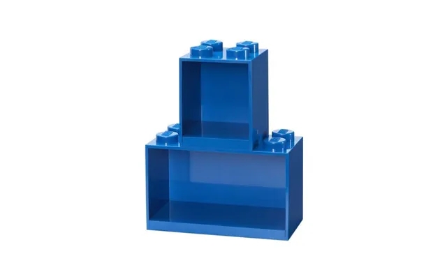 Lego brick shelf seen - blue product image