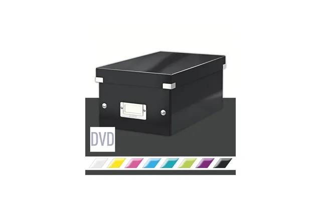 Leitz storage box click & great wow dvd black product image