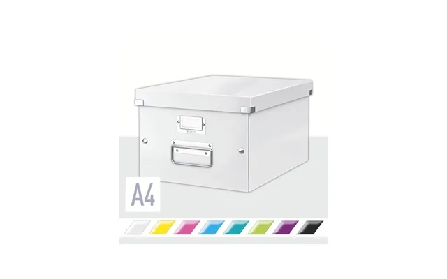 Leitz storage box click & great wow medium white product image