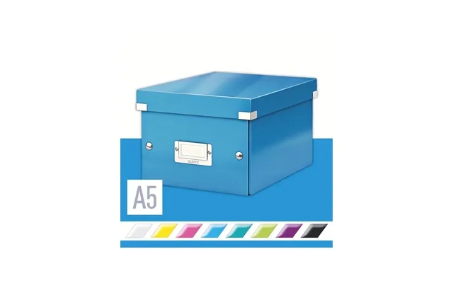 Leitz storage box click & great wow small blue product image
