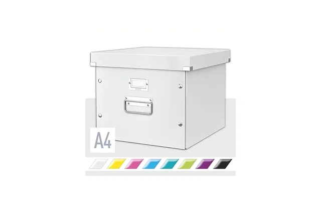 Leitz storage box click & great wow to suspension files white product image