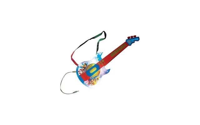 Lexibook paw patrol - chase electronic lighting guitar with mic product image
