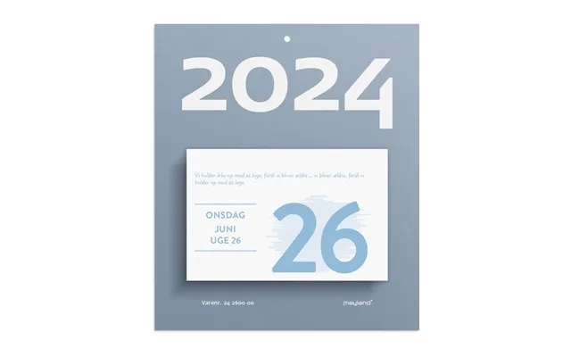 Mayland tear-off calendar mood 2024 product image