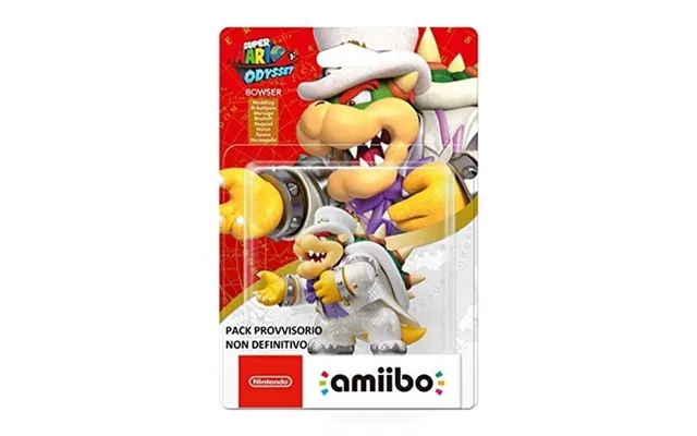 Nintendo amiibo bowser in wedding outfit - accessories lining game console product image