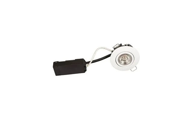 Scan products luna lp 230v dimmable flicker 6.2W 3000k ra95 ip44 matt white round product image