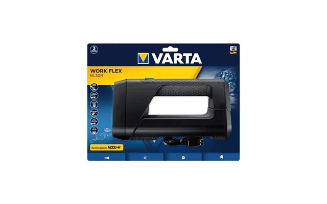 Varta work flex bl30r light rechargeable hand lamp product image