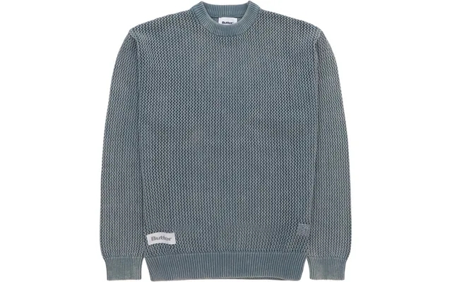 Butter goods washed knit blue product image