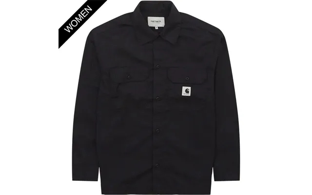 Carhartt women longsleeve craft shirt black product image