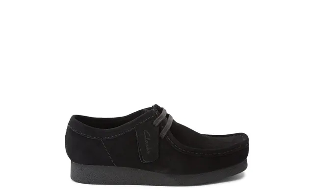 Clarks wallabee shoes black product image