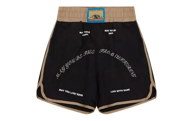 Jungles jungles pty itd may you be safe boxing shorts black gold product image