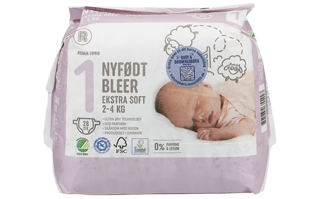 Newborn diapers product image