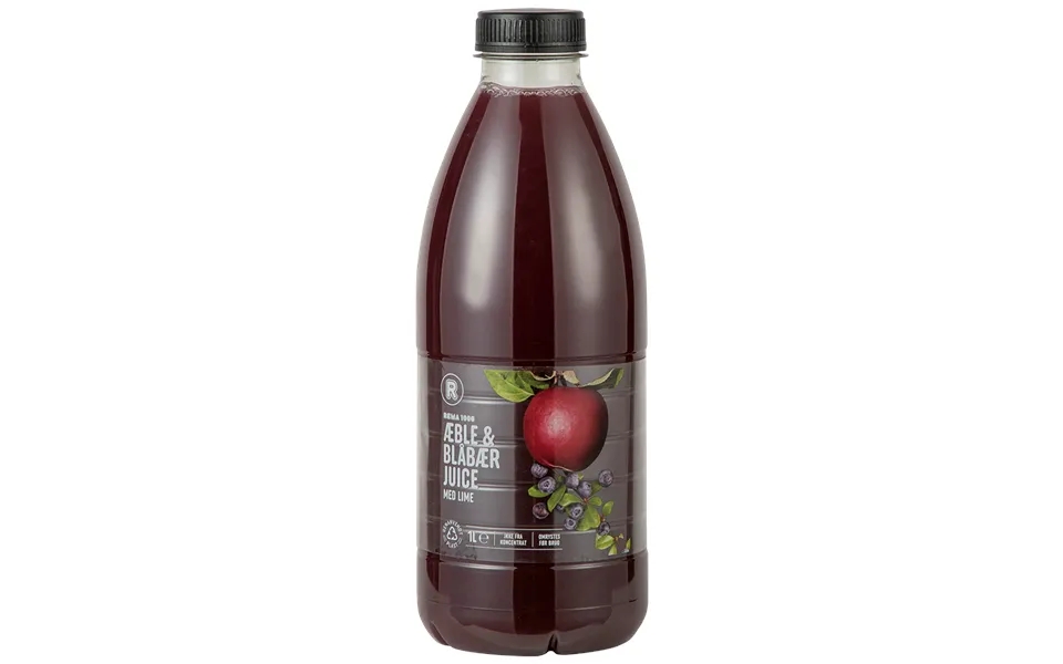 Apple & blueberries juice