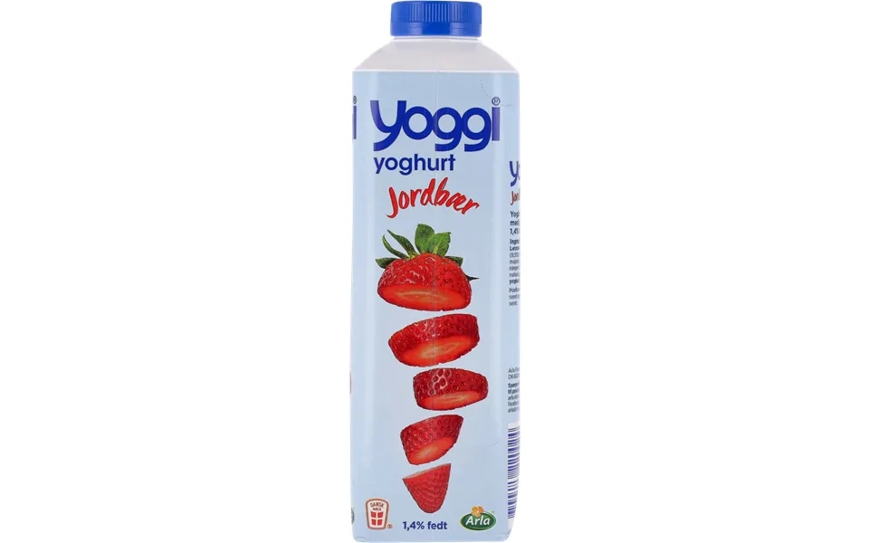 Strawberries yogurt 1,4%