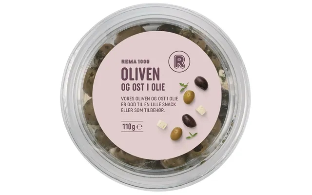 Olives & cheese in oil product image