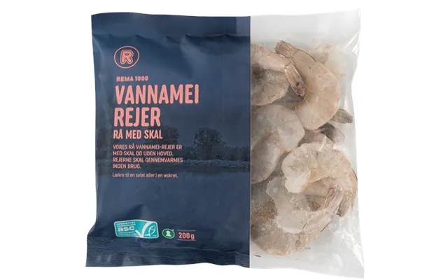 Vannamei shrimp raw product image