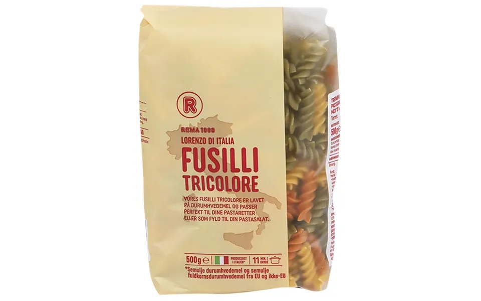 Fusilli Tricolore