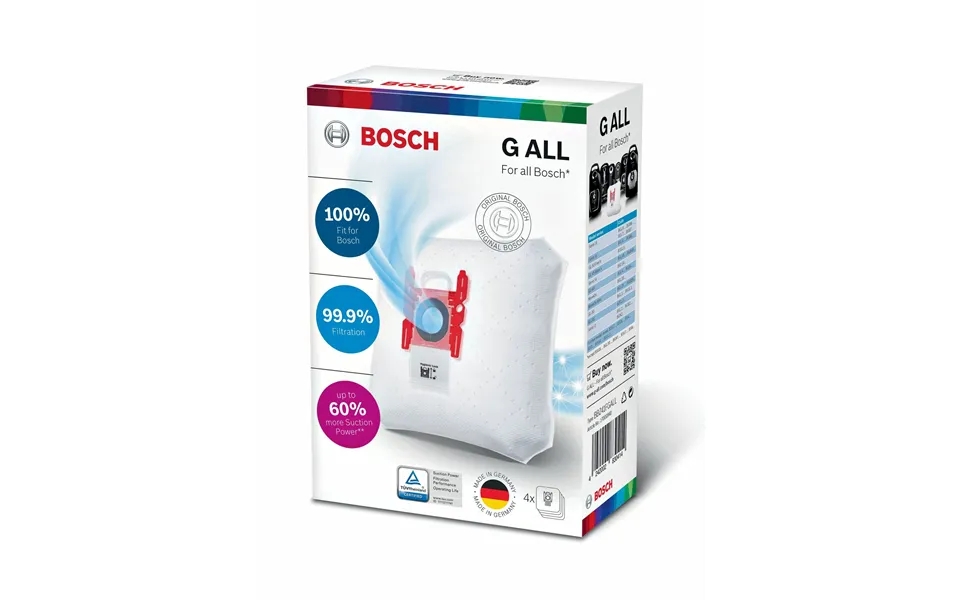 Bosch vacuum cleaner bags bbz41fgall