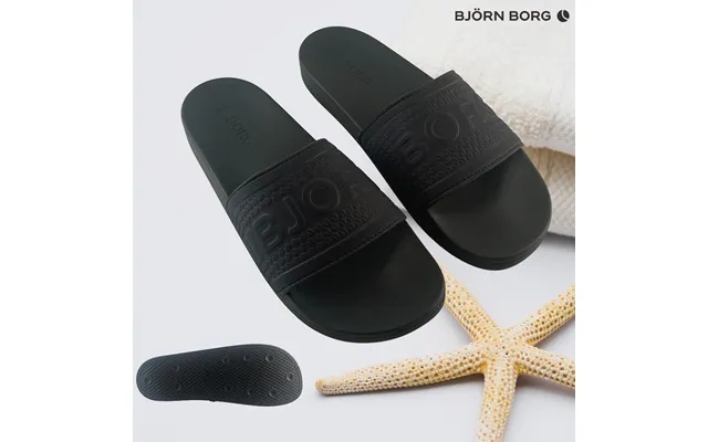 Thongs björn castle sandals in black or navy product image