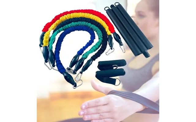 Resistance bands to fitness exercises & body workout product image