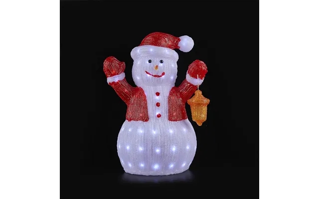 Snowman acrylic - height 60 cm with led light product image