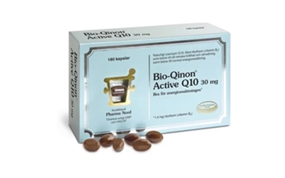 Bio-qinon Active Q10 30 Mg 180 Kapslar
