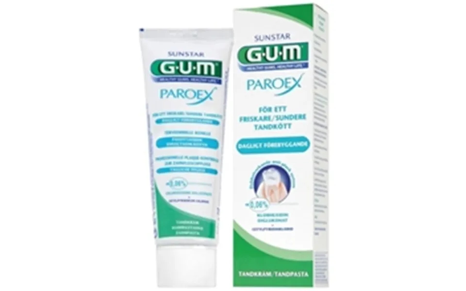 Gum paroex 0,06% chx toothpaste 75 ml