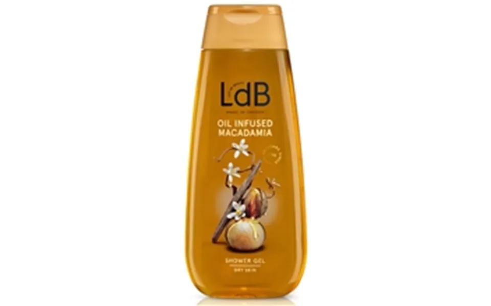 Ldb Oil Infused Macadamia Shower Gel - Dry Skin 250 Ml