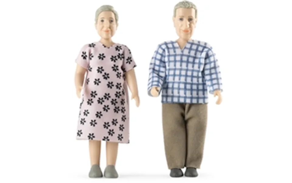 Lundby doll t charlie older couple