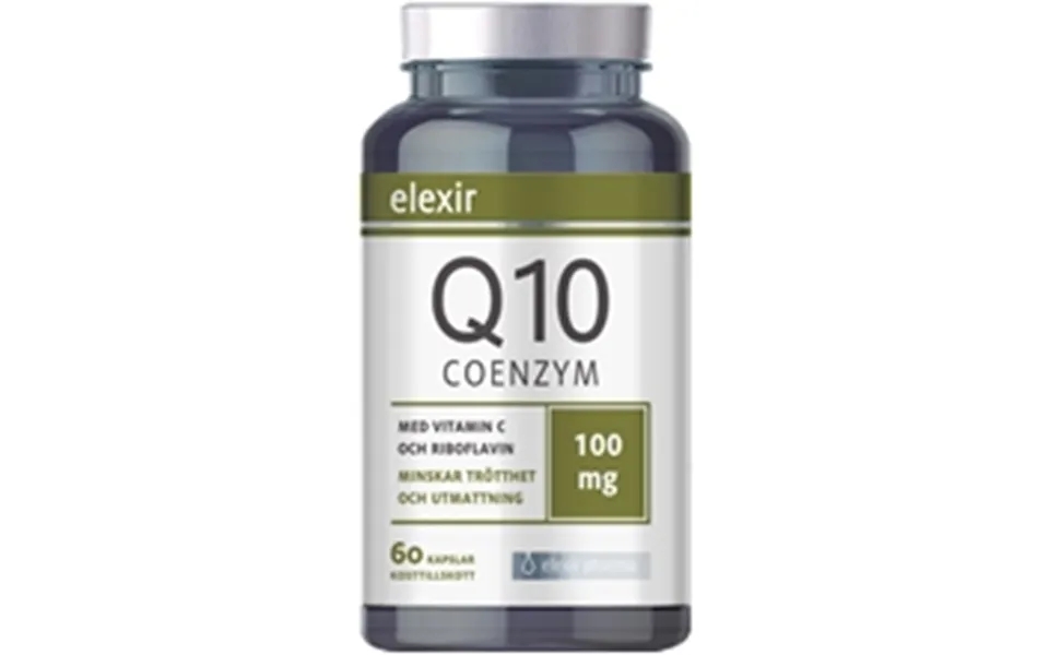 Q10 coenzyme 100mg 60 kapslar