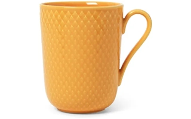 Rhombus Color Mug With Hank 33 Cl Yellow product image