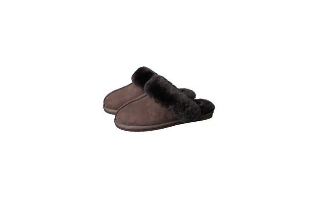 Creton craliam slippers in lambskin chocolate 38 product image