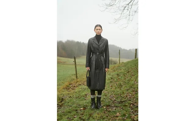 Creton crcami skins trenchcoat black 38 product image