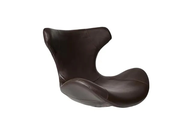 Kato seat in leather dark brown one size product image