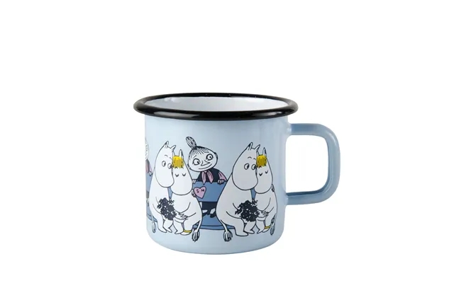 Moomin enamel mug 3,7 dl friends product image