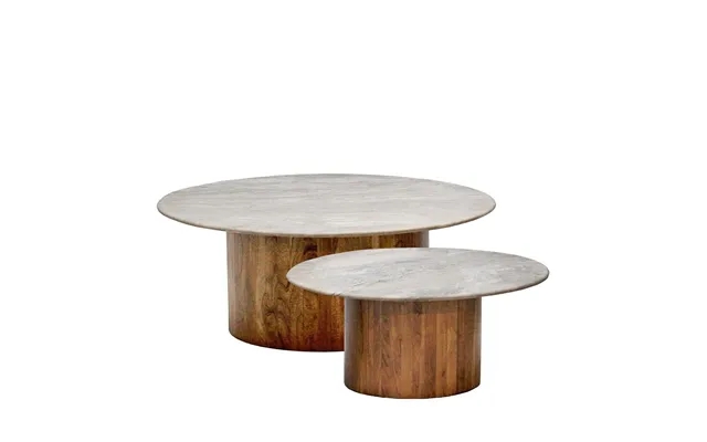 Pierre coffee tables set 2 paragraph. Beige one size product image