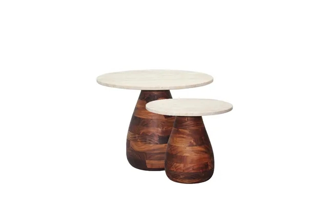 Pietra coffee tables set 2 paragraph beige one size product image