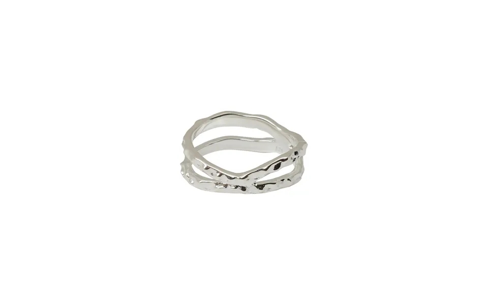 Silk renee srblurry doubles ring silver 7