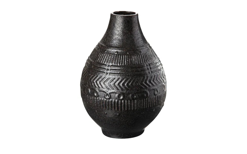 Sinnerup Keramik Vase Mørk Grå - Onesize