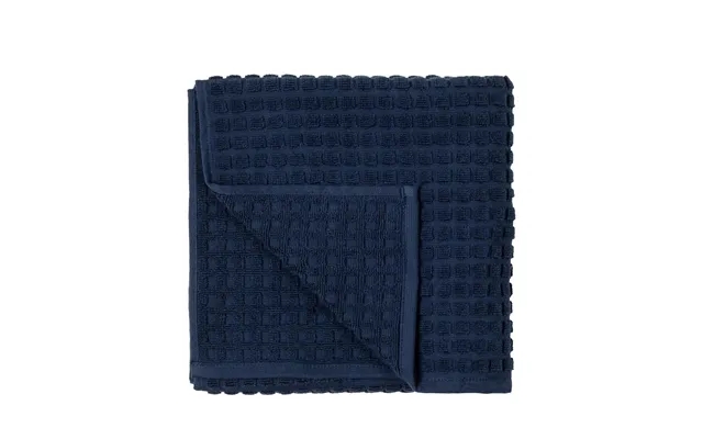 Sinnerup new square towel dark blue 655c 50x70 product image