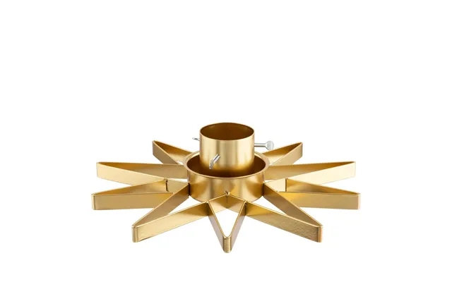 Sinnerup star christmas tree stand gold one size product image