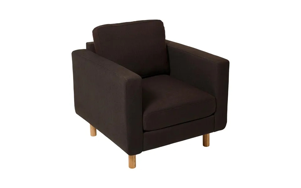 Stapleton lounge chair dark brown one size