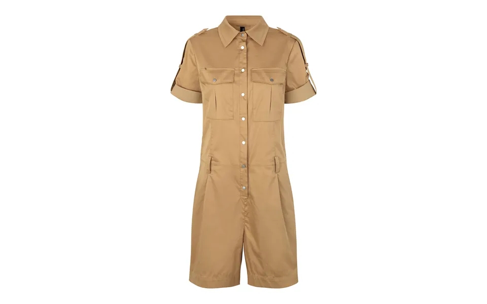 Two Generations Pentagon Jumpsuit Camel - 38