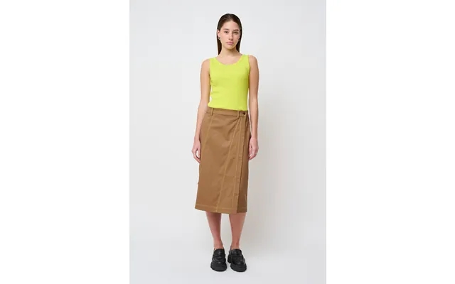 Two generation tgberkeley wrap-skirt gray brown 34 product image