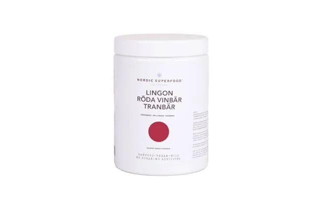 Nordic Superfood Berry Powder Red Lingon 300g product image